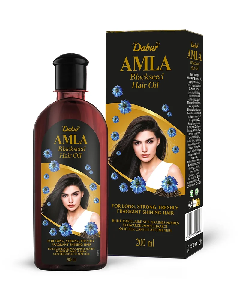 Dabur Amla Blackseed Oil 6x200ml