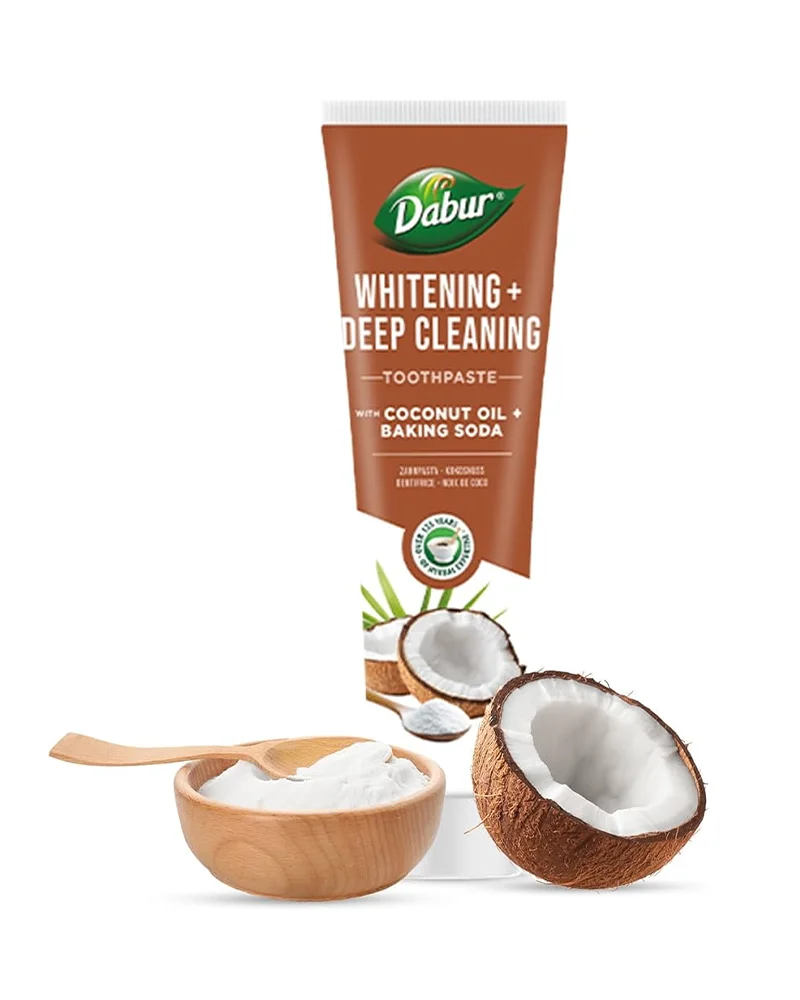 Dabur Toothpaste Coconut oil + Soda 6x100ml